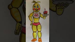 Малюємо Чіку #shortvideo #drawing #shortsvideo #shorts #fnaf #fivenightsatfreddys