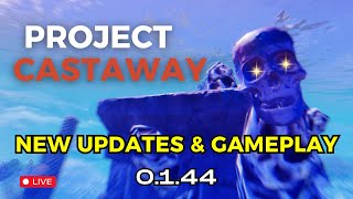 Hunting For Hidden Blueprints And Treasures In Project Castaway! | Latest Update 0.1.44