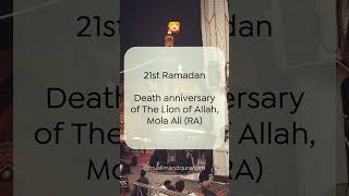 Death Anniversary Imam Ali (RA) | Muslim & Quran Pro - Become a Better Muslim