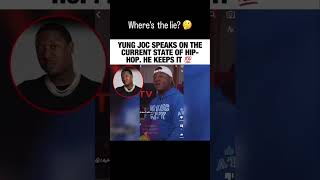 Yung Joc speaks TRUTH about the current state of #HipHop! #fyp #rapper