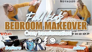 FULL BEDROOM MAKEOVER / DIY ROOM TRANSFORMATION / BOYS BEDROOM DECORATE / TYPICALLY KATIE