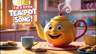 I'm A Little Teapot | Kids Songs and Nursery Rhymes | E-Family Channel