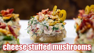 Cheese Stuffed Mushrooms recipe -Perfect for Any Gathering