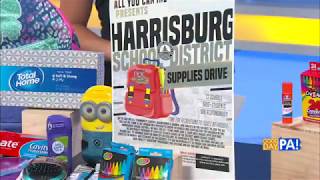 All You Can Inc on Abc 27 Good Day PA Harrisburg school district Supply Drive 2019