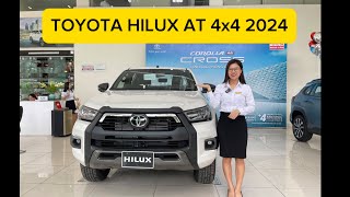 Chi tiết Toyota Hilux 4x4 AT 2024 | 2 cầu tự động | Toyota Pháp Vân