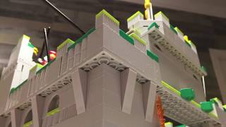 LEGO MOC: GREYSTONE GREEN CASTLE