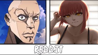 Anime VS Reddit  (The rock reaction meme) Part #89