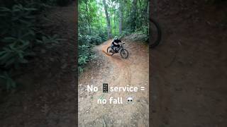 No fall zone! Shredding the Pisgah National Forest #mountainbike #enduro #endurobike #downhill