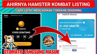 AKHIRNYA JP💵 LANGKAH CEPAT CARA MENCAIRKAN TOKEN HAMSTER KOMBAT KE REKENING‼️HAMSTER KOMBAT WITHDRAW