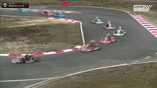 2018 IAME EURO SERIES 2018 ROUND 1   SATURDAY qualifying heat 18