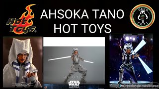 AHSOKA TANO THE CLONE WARS DE STAR WARS POR HOT TOYS.