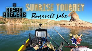 KAA Sunrise Tournament @ Roosevelt Lake AZ (Beat da Heat Summer  Pt. 4)#fishing #bass #kayakfishing