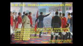 Independencia del Perú.