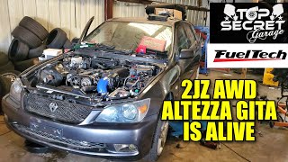 AWD 2JZ ALTEZZA GITA FIRST TEST