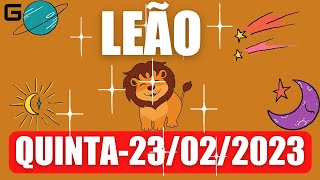 HOROSCOPO DIARIO | QUINTA FEIRA | 23/02/2023 | LEÃO