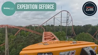 Expedition GeForce Front Row Rollercoaster On-Ride POV | Holiday Park