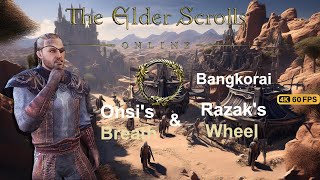 Elder Scrolls Online Bangkorai Part 15 Onsi's Breath & Razak's Wheel Dungeon