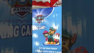 RING CANDY GRAPE FLAVOR | DOG PATROL #shorts #short #ring #candy #grape #dog #patrol #candyasmr #yt