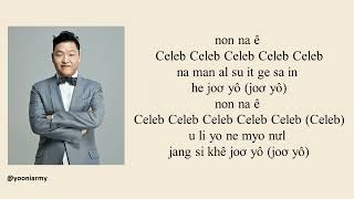 [Phiên âm tiếng việt] PSY - Celeb Easy Lyrics (싸이 Celeb)