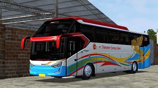 Livery Transport Express Jaya SR3 Hino Rk XHD By MN Art X KP PROJECTS