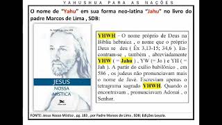 YHWH = Yahuh:Comprovando o Verdadeiro nome do Elohin de Israel