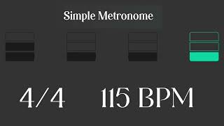 Metronome - 115 BPM