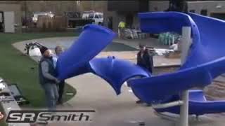 S.R.Smith Vortex Pool Slide - Installation