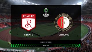 FIFA 22 - Roma vs Feyenoord | Europa Conference League Final | Full Match