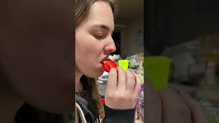 fruit rollup ice cream #shorts #fruitrollupicecream #fruitrollup #asmr