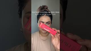 I tried this lip injection for bigger lips #lipinjections #shortsvideo #ytshort #makeup