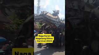 Naga dan Kostum keren di Magelang Ethno Carnival 2024 #karnaval #karnavalmagelang