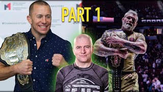 The Great Lesson of Georges St-Pierre's MMA career - Gordon Ryan BJJ Analysis