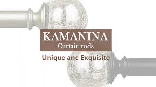 KAMANINA curtain rod product display