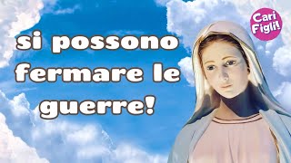 La Madonna non ha detto “anche", ma “soltanto" con la preghiera e il digiuno si possono fermare...