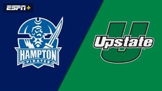 2021 Big South Basketball: Hampton vs USC Upstate Game 1