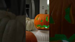 How to light your pumpkin in a fun way 🎃 #halloween #pumpkin #problemsolved