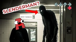 Childhood fear Alphabet Lore vs Slenderman in Real Life FNF be like | Didn't I do it for you