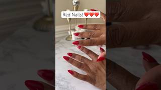 Watch How I Achieved Gorgeous Red Nails at Home!