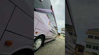 Cinematic Bus Pariwisata Coach Bus "FAHREZI" & Free Footage Mentahan #short