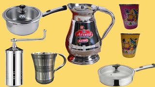 100% Stainless Steel indian imported products in Pakistan | double bottom alpha