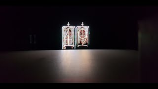 VIRTUAL NIXIE CLOCK - FIRST TESTING