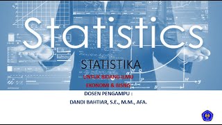 Penjelasan RPS Statistika Ekonomi