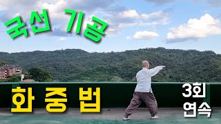 199-2. 화중법 3회 연속(후면)ㅣ국선기공ㅣ국선도ㅣKouksundoㅣKigongㅣQigongㅣKouksun KigongㅣHwajungbeop(Back)