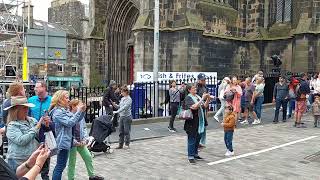 Edinburgh Schotland - The Royal Mile Juli 2024