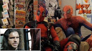 NIGHTWING vs WINTER SOLDIER - REACTION SPANDEX - WITH SPIDER-MAN AND DEADPOOL