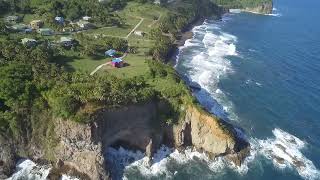 An aerial view of Cedars & Reeves Level St. Vincent & the Grenadines.