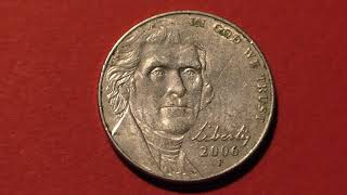 Coin USA. 5 cents. 2006