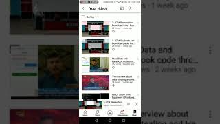 Mobile Multi screen, video and app program same time