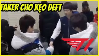 KHOẢNH KHẮC FAKER CHO KẸO DEFT NĂM ẤY