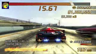 Burnout Revenge Extreme Traffic Attack Top Speed +500mph